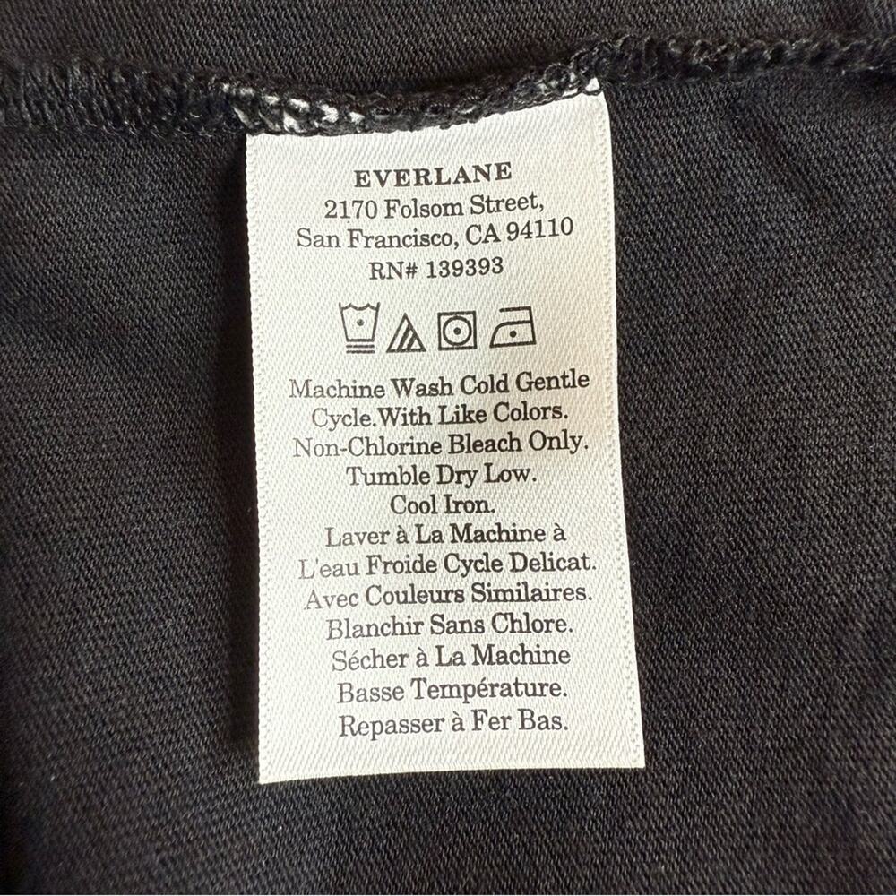 Everlane Black Sleeveless Midi Tank Dress - Picture 8 of 10